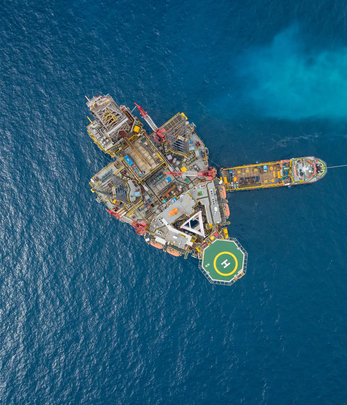 Offshore Natural Gas Oil Platform